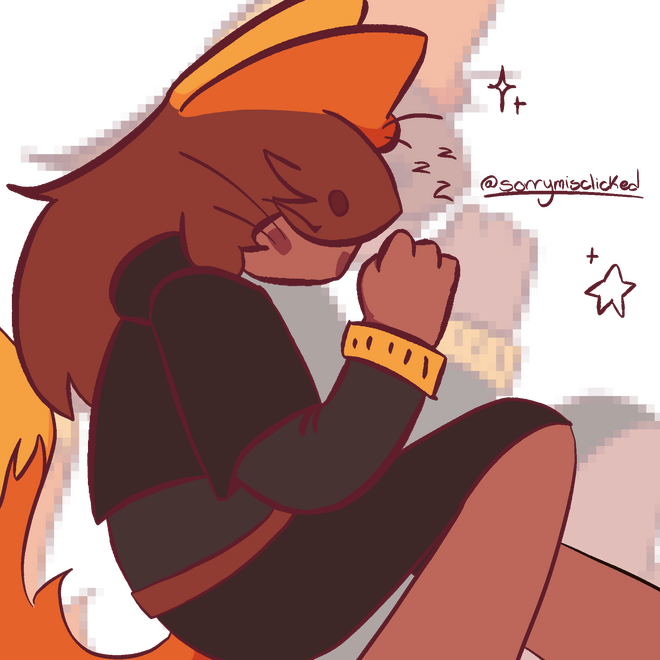 i drew this btw i can draw